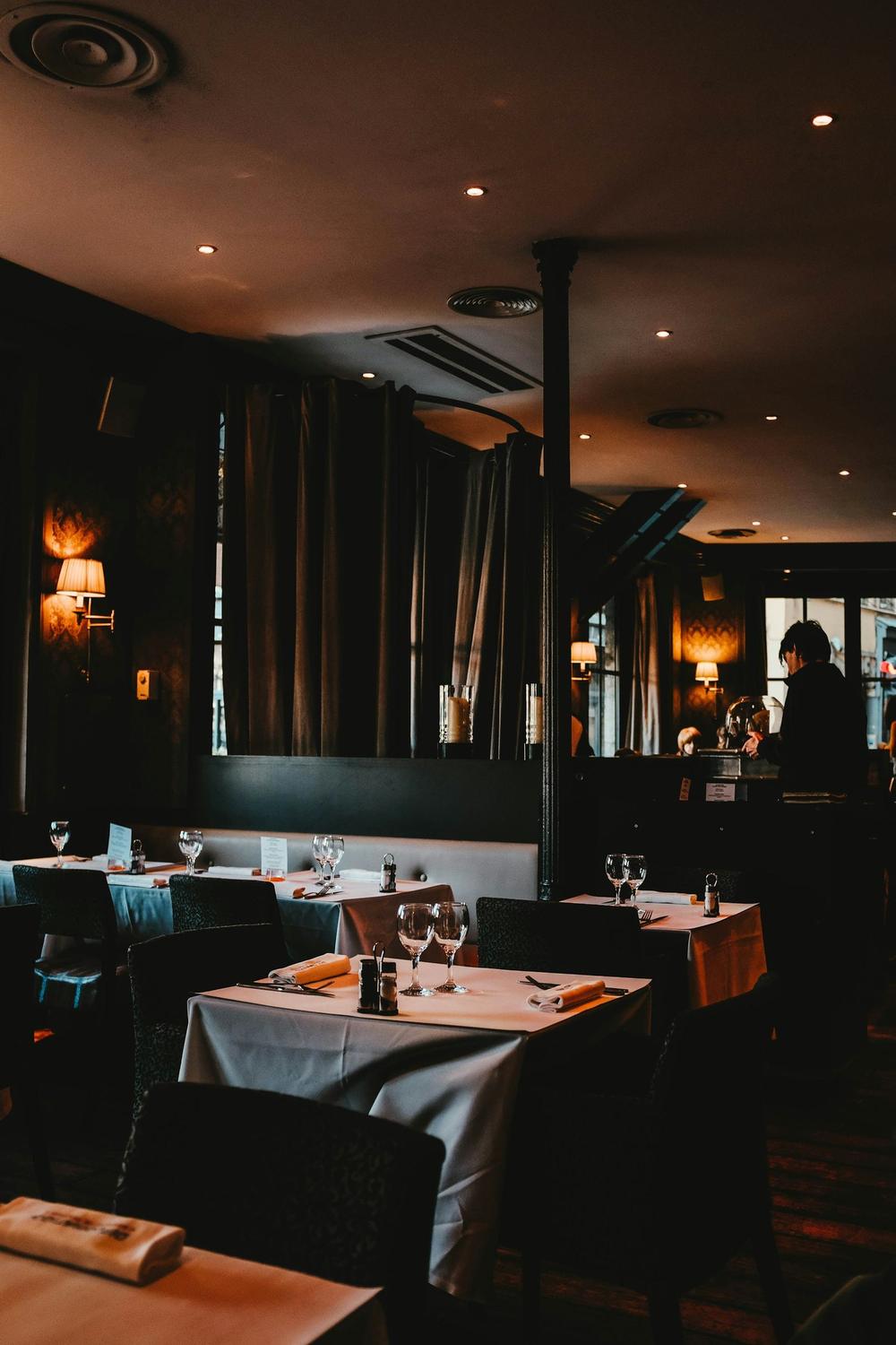 The dining room at SALT